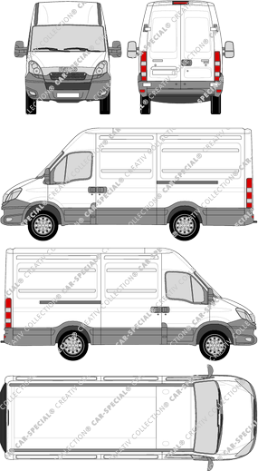 Iveco Daily Kastenwagen, 2012–2014 (Ivec_141)