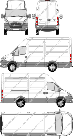 Iveco Daily fourgon, 2012–2014 (Ivec_143)