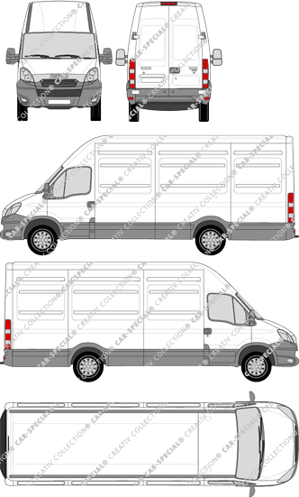 Iveco Daily fourgon, 2012–2014 (Ivec_148)