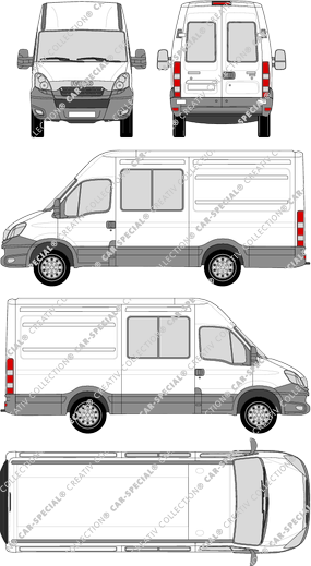 Iveco Daily furgón, 2012–2014 (Ivec_163)