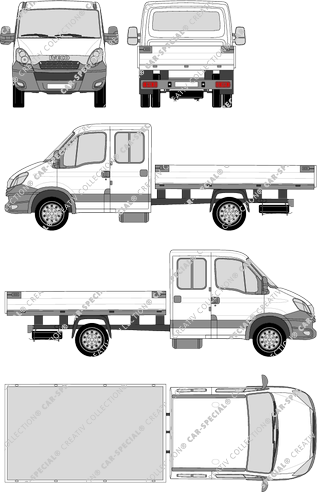 Iveco Daily Pritsche, 2012–2014 (Ivec_187)