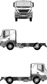 Iveco Trakker, Fahrgestell für Aufbauten, AT-Fahrerhaus (2014)