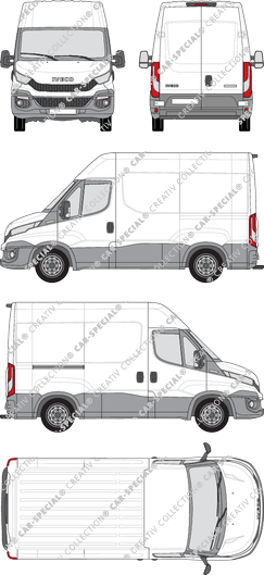 Iveco Daily van/transporter, 2014–2021 (Ivec_215)