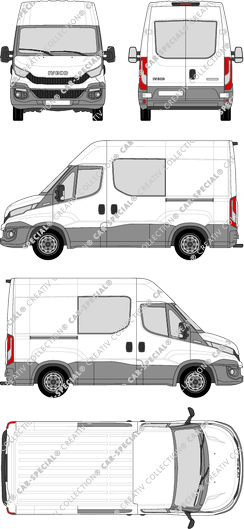 Iveco Daily Kastenwagen, 2014–2021 (Ivec_220)