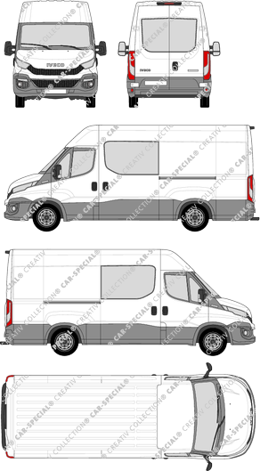 Iveco Daily furgón, 2014–2021 (Ivec_242)