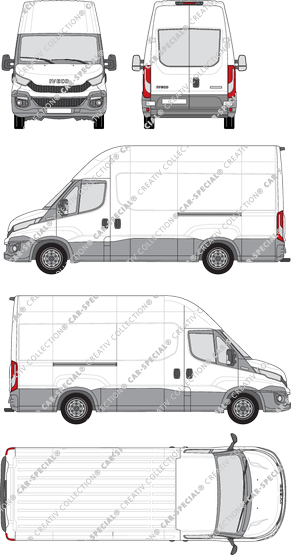 Iveco Daily Kastenwagen, 2014–2021 (Ivec_246)