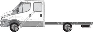 Iveco Daily Fahrgestell für Aufbauten, 2014–2021