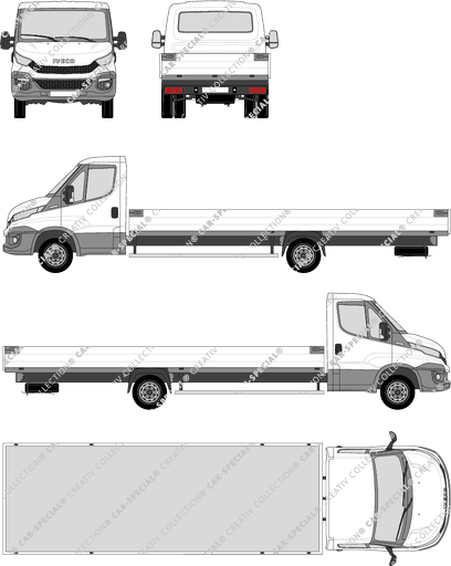 Iveco Daily platform, 2014–2021 (Ivec_280)