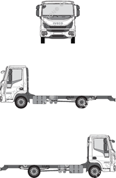 Iveco Eurocargo Chassis for superstructures, current (since 2016) (Ivec_284)