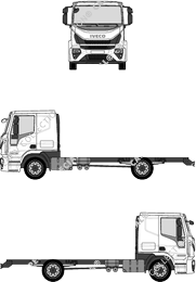 Iveco Eurocargo Chassis for superstructures, current (since 2016) (Ivec_289)