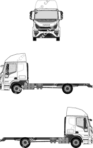 Iveco Eurocargo Chassis for superstructures, current (since 2016) (Ivec_290)