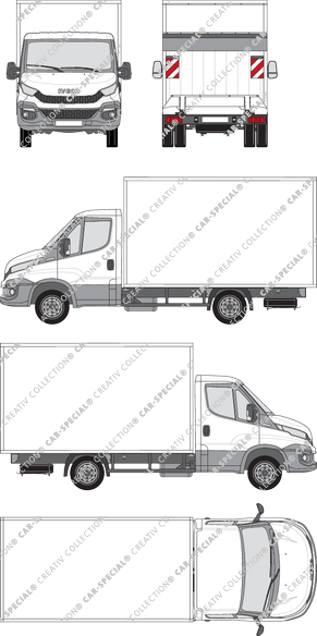 Iveco Daily Cuerpos de caja, 2014–2021 (Ivec_304)