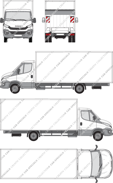 Iveco Daily Box bodies, 2014–2021 (Ivec_305)