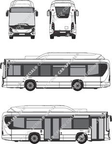 Iveco E-WAY bus, actueel (sinds 2021) (Ivec_311)