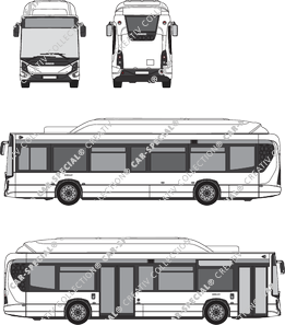 Iveco E-WAY bus, actual (desde 2021) (Ivec_312)