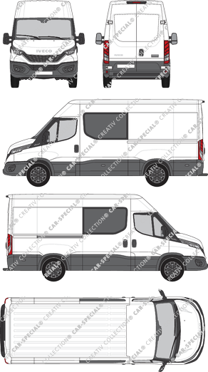 Iveco Daily fourgon, actuel (depuis 2021) (Ivec_329)