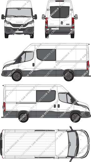 Iveco Daily fourgon, actuel (depuis 2021) (Ivec_331)