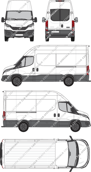 Iveco Daily Kastenwagen, aktuell (seit 2021) (Ivec_356)