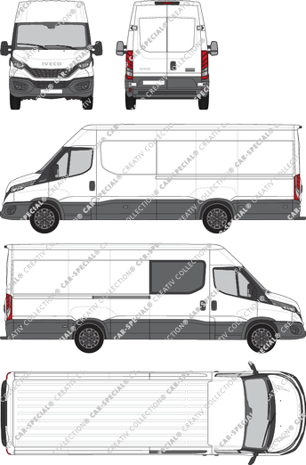 Iveco Daily Kastenwagen, aktuell (seit 2021) (Ivec_361)