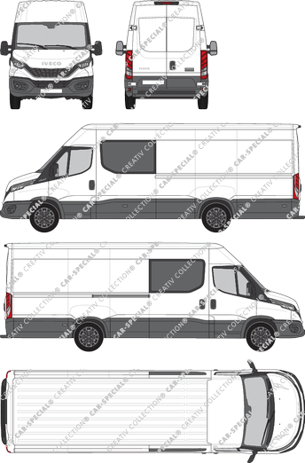 Iveco Daily Kastenwagen, aktuell (seit 2021) (Ivec_363)