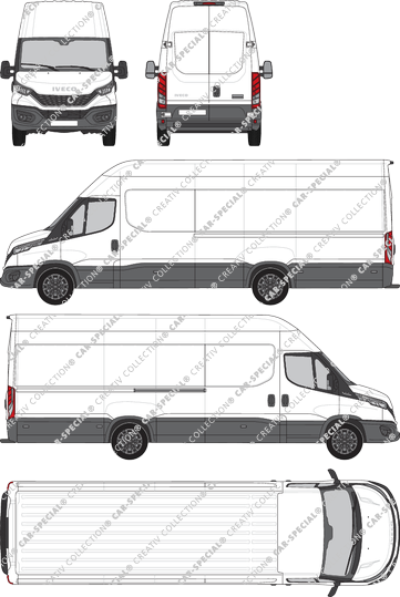 Iveco Daily furgón, actual (desde 2021) (Ivec_381)