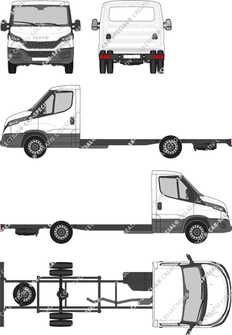 Iveco Daily Chassis for superstructures, current (since 2021) (Ivec_388)