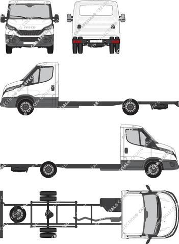 Iveco Daily Chassis for superstructures, current (since 2021) (Ivec_389)