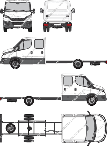 Iveco Daily Châssis pour superstructures, actuel (depuis 2021) (Ivec_395)