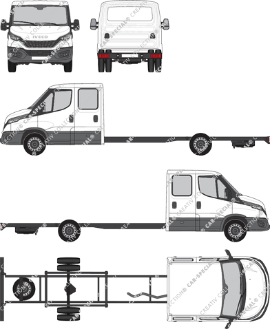 Iveco Daily Châssis pour superstructures, actuel (depuis 2021) (Ivec_397)