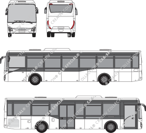 Iveco Crossway bus, à partir de 2014 (Ivec_413)