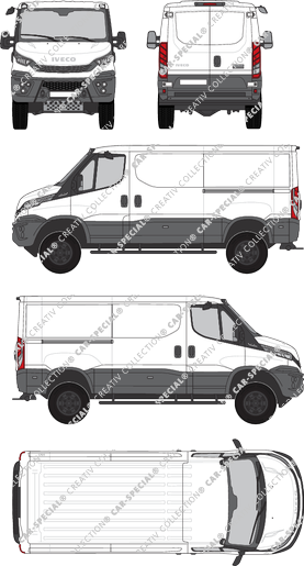 Iveco Daily furgón, actual (desde 2021) (Ivec_423)