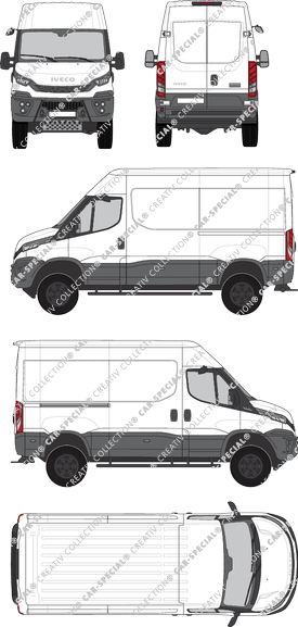 Iveco Daily furgón, actual (desde 2021) (Ivec_424)