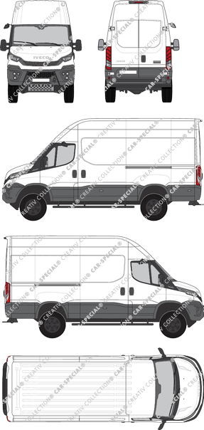 Iveco Daily furgón, actual (desde 2021) (Ivec_429)