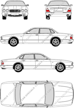 Jaguar XJ-Series, Limousine, 4 Doors (1997)