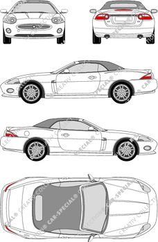 Jaguar XK Cabrio, ab 2006 (Jagu_011)