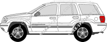 Jeep Grand Cherokee Station wagon, 1999–2005