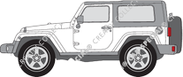 Jeep Wrangler personenvervoer, 2007–2018
