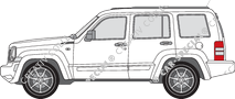 Jeep Cherokee combi, 2008–2012