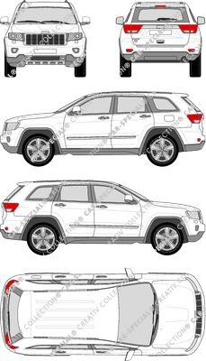 Jeep Grand Cherokee Kombi, 2011–2014 (Jeep_015)