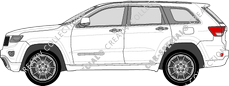 Jeep Grand Cherokee personenvervoer, actueel (sinds 2014)