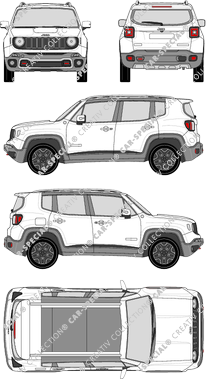 Jeep Renegade, break, 5 Doors (2014)