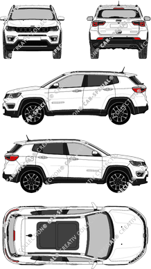 Jeep Compass Kombi, 2017–2021 (Jeep_021)