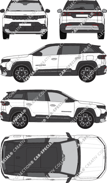 Jeep Compass stationwagen, actueel (sinds 2025) (Jeep_028)