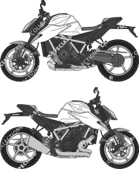 KTM 1290 Super Duke R Motorrad, actuel (depuis 2021) (KTM_004)