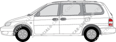 Kia Carnival station wagon, 1998–2001
