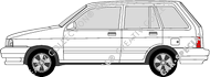 Kia Pride Kombi, 1986–2000