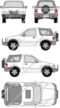 Kia Sportage combi, 1999–2002 (Kia_020)