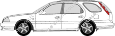 Kia Clarus break, 1998–2001