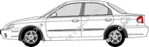 Kia Shuma II, 2001–2004