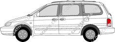 Kia Carnival station wagon, 2001–2006